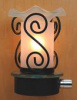 Wrought Iron with Frosted Glass