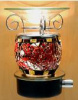 Crazed Glass - red/black