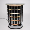Brushed Metal/Black (T)