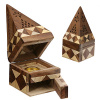 Jointed Wood Cone Burner